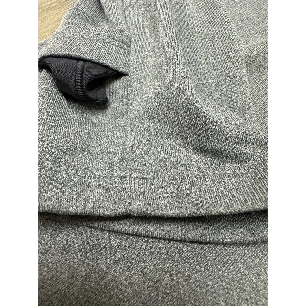 Nike Running Dri-FIT 1/4 Zip Pullover Gray‎ Long Sleeve Men's L